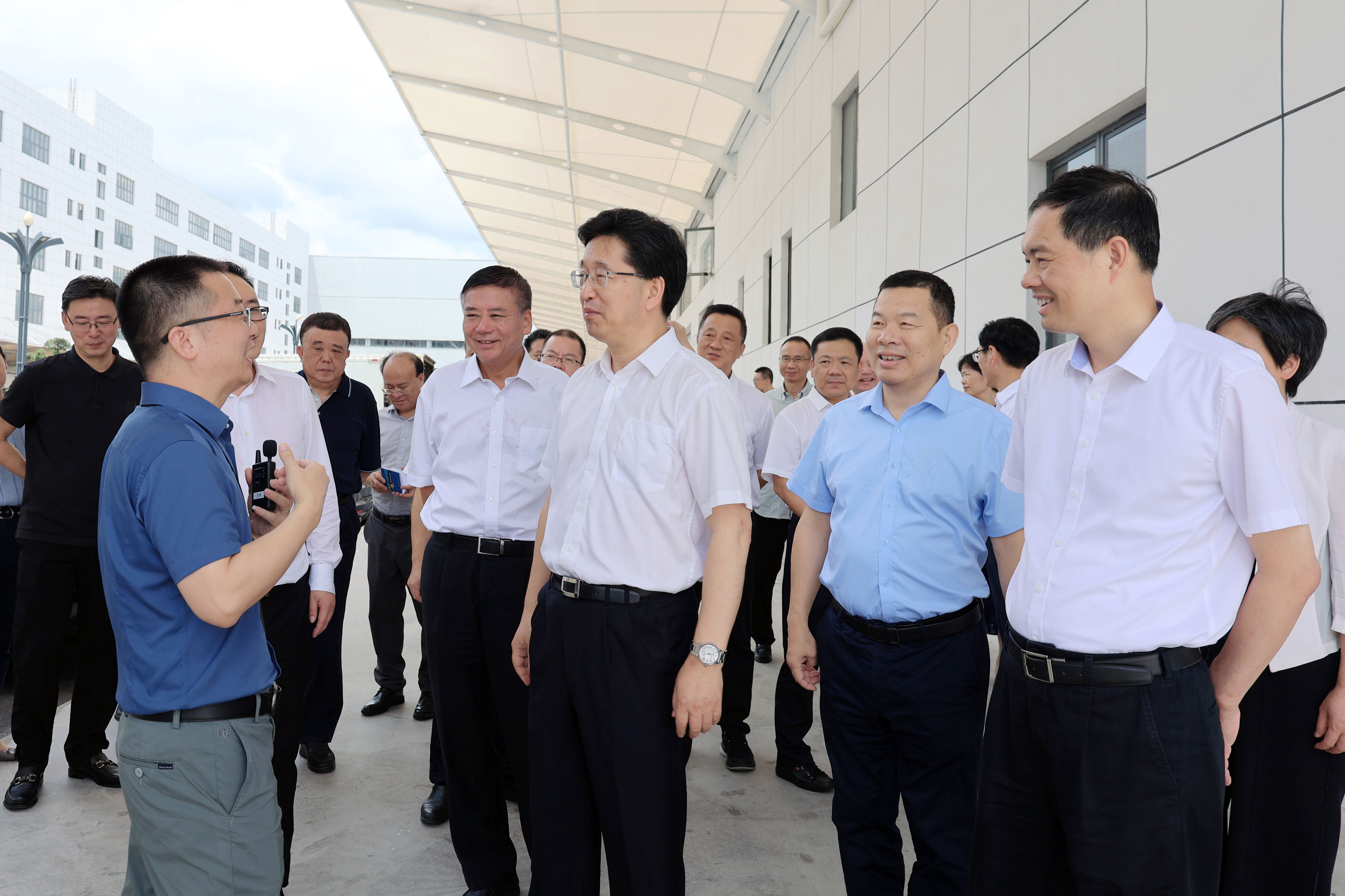 浙江省人大党组书记陈金彪调研BSport体育官网：高端智造驱动高质量发展