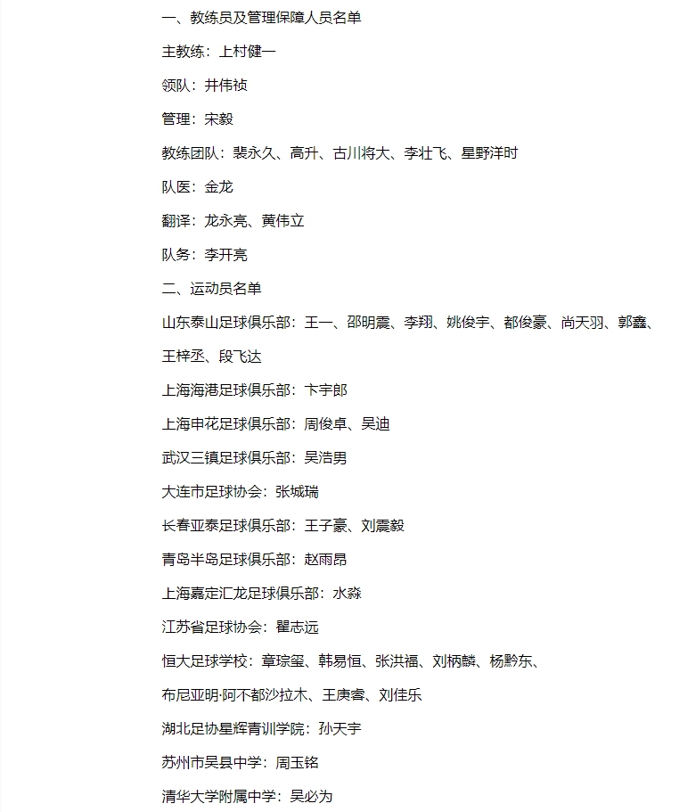 中国足球协会官方网站发布正式公告：任命日本