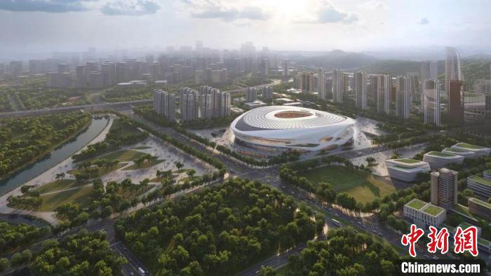 广州足球公园全面启动建设 岭南文化融入设计细