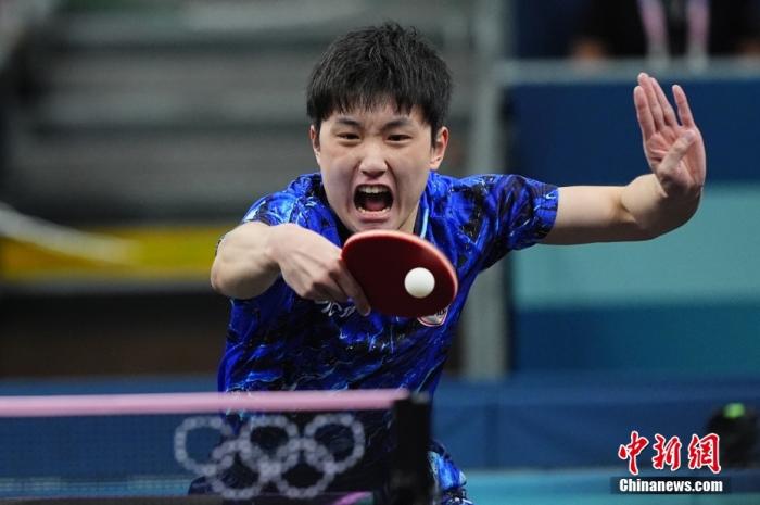 张本智和巴黎奥运四次心碎，网友纷纷点赞