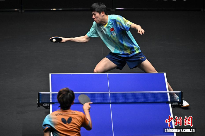 温瑞博力克吉村真晴 夺得WTT太原站男单冠军