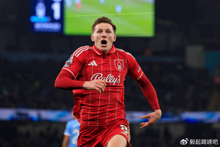 阿森纳与曼城争夺诺丁汉森林中场安德森 转会费